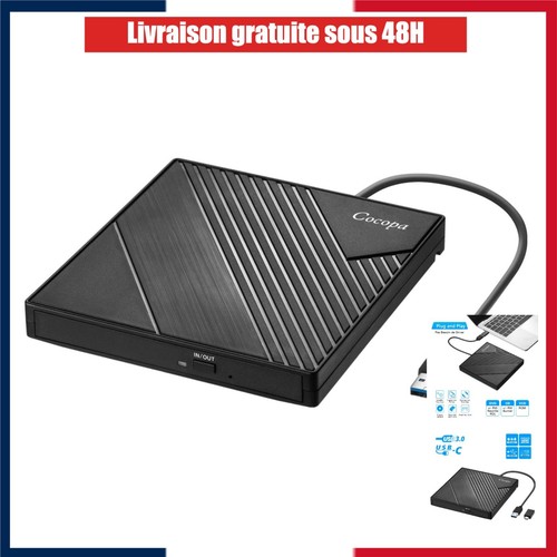 Lecteur dvd externe - lecteur,