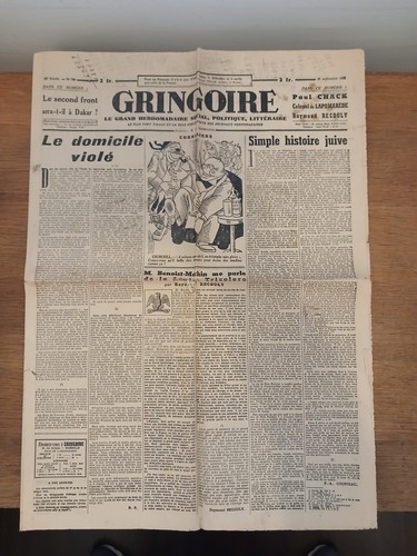 Journal gringoire 720 25 - journal,