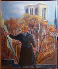 Paysage Huile Notre Dame