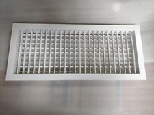 Grille soufflage gainable 500x200 mm double déflection Atlantic 542183+528563 