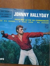 johnny hallyday  (du film d'ou viens tu johnny) réedition dial 1989