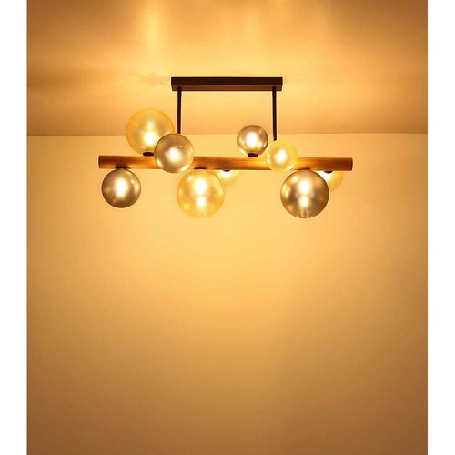 Plafonnier luminaire verre - luminaire,