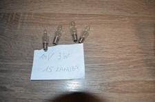 4 ampoules de rechange 14V / 3