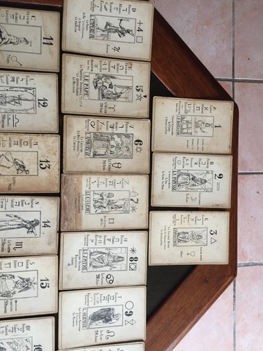 Tarot ancien papus 1909 - ancien,