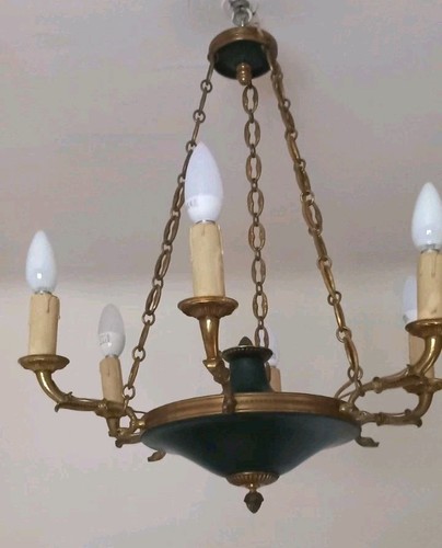 Lustre style empire cygne - lustre,