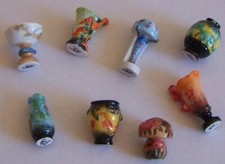 série fèves VASES 2003 LES CHEFS D'OEUVRE d'après EMILE GALLE