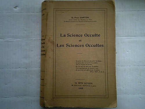 Carton science occulte - p,