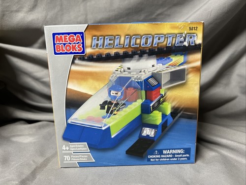 2003 mega bloks set helicopter - mega,