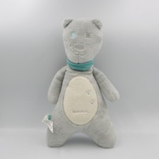 Doudou ours gris bleu blanc MyHummy My Hummy - 27515