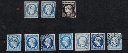 Lot timbres france - lot,