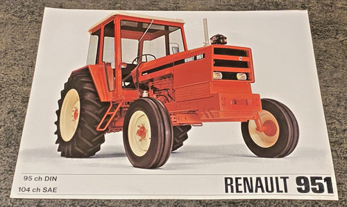 Feuill publicitaire tracteur - feuill,