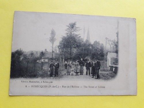 Carte postale ancienne robecq - carte,