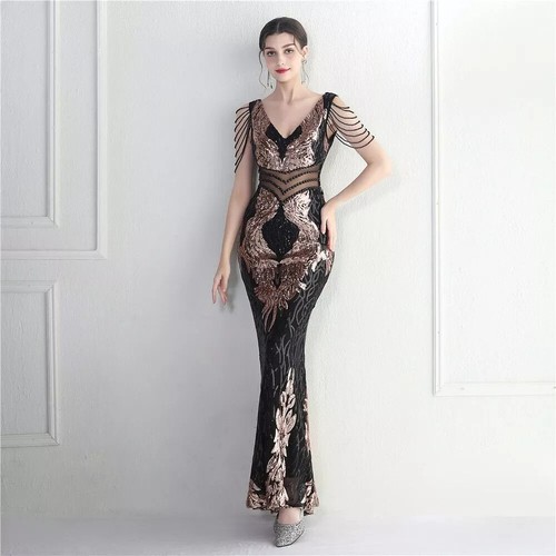 Robe costume élégant long - robe,