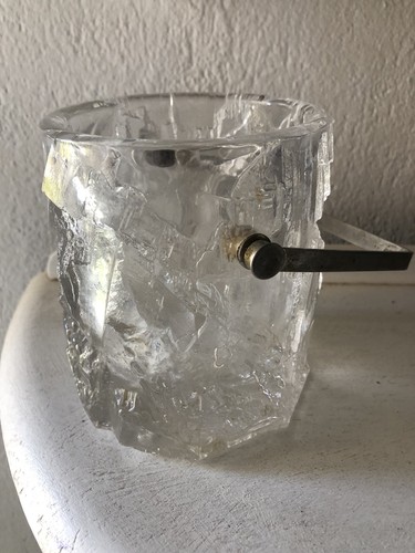 Ancien seau glaçons en - seau,