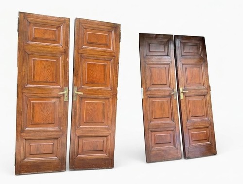 Paire portes anciennes - portes,
