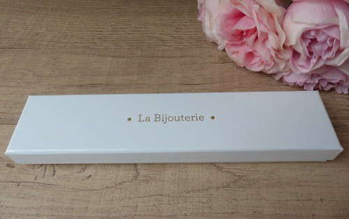 Ecrin blanc boite bijoux - ecrin,