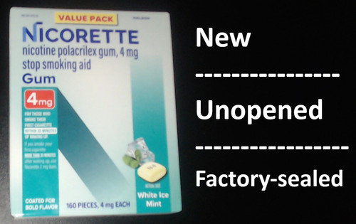 Nicorette coated white - 4,