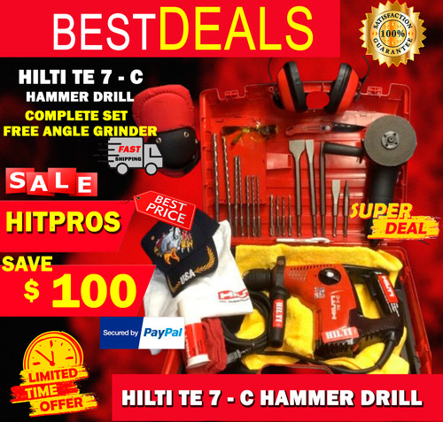 Hilti drill preowned - hilti, drill,