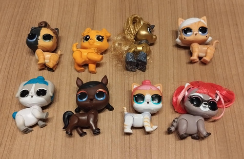 Lot animaux poupées - lot,