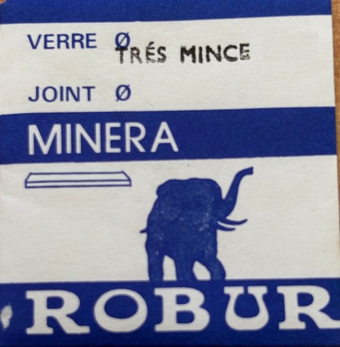 Verre montre minéral - minéral, robur