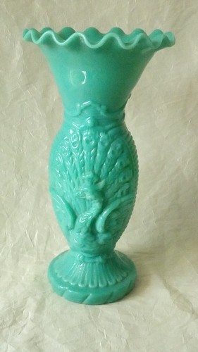 Vase opaline de foire - ,