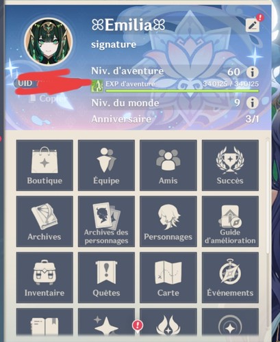 Compte genshin impact - impact, eu