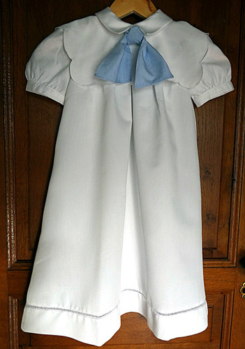 Robe jacadi blanche ans - robe,