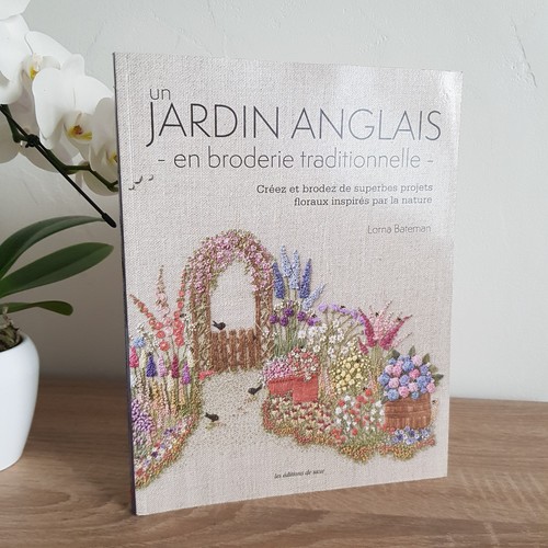 Jardin anglais broderie - jardin,