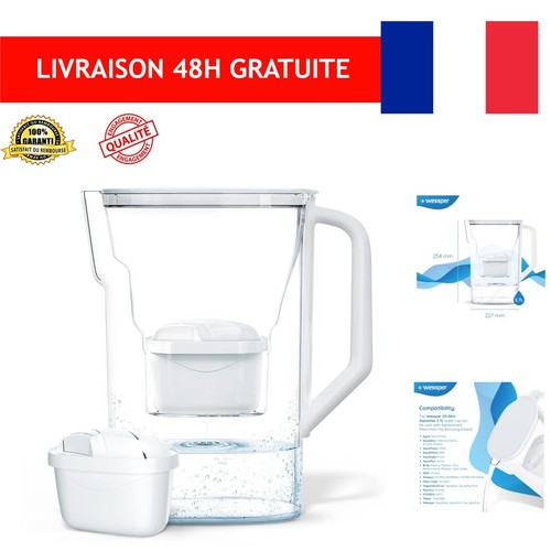 Wessper carafe filtrante 7l - wessper,