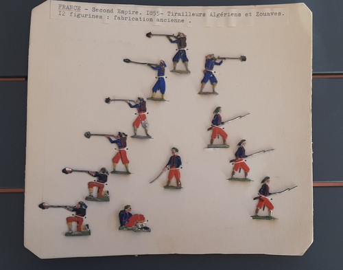 Lot figurines zouaves - figurines,