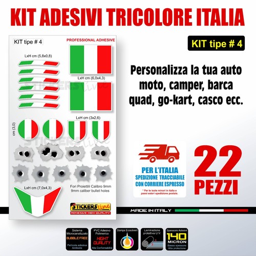 Kit adhésifs tricolore - kit, d'adhésifs