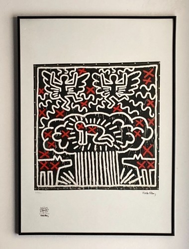 Lithographie keith haring - keith, 50