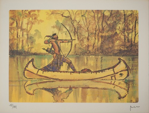 Milo manara chasse indienne - manara,