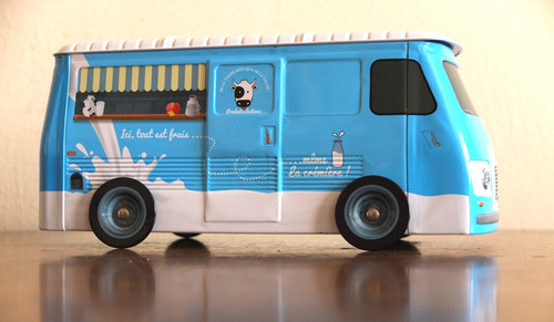 Boite gateaux tole camion - a,