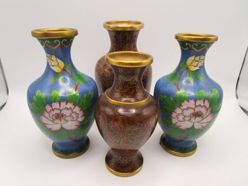 Petits vases chinois époque - vases,