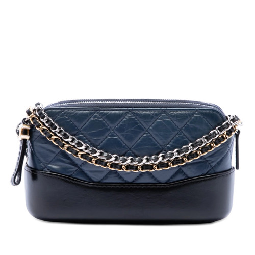 Chanel bicolor vieilli cuir - vieilli, de