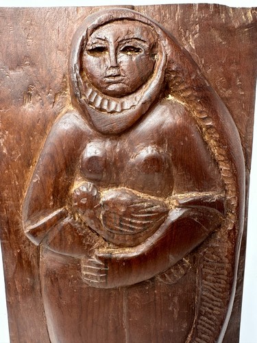 Bas relief bois - en,
