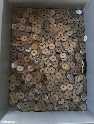 Lot 1000 pièces de - 1000,