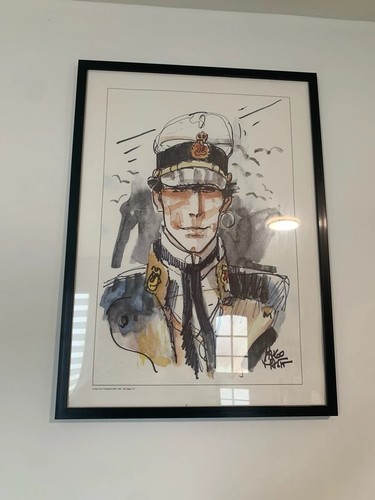 Affiche corto maltese - corto, (hugo