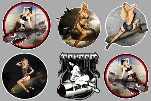 Lot stickers pin - 6, up