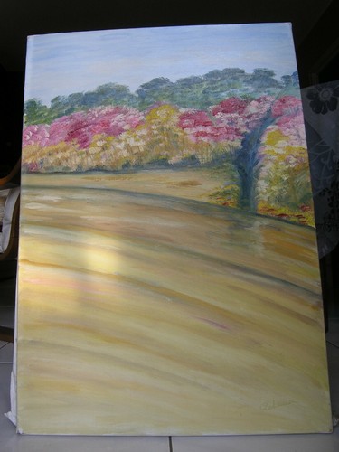 Tableau huile original - huile,