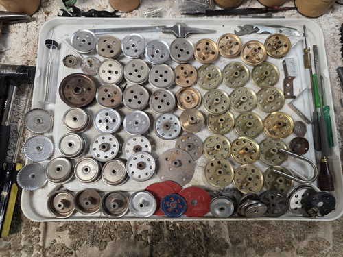 Meccano bunch parts - meccano, of