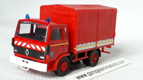 Renault camion bache pompiers - renault,