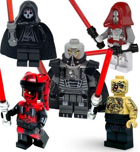 Custom minifigures darth - of,