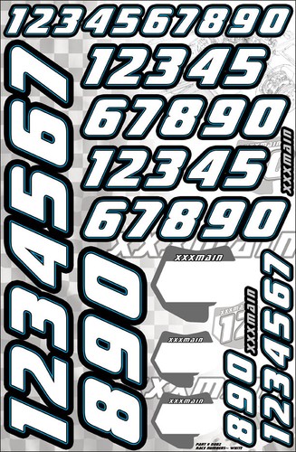 Xxx main racing - race, numbrers