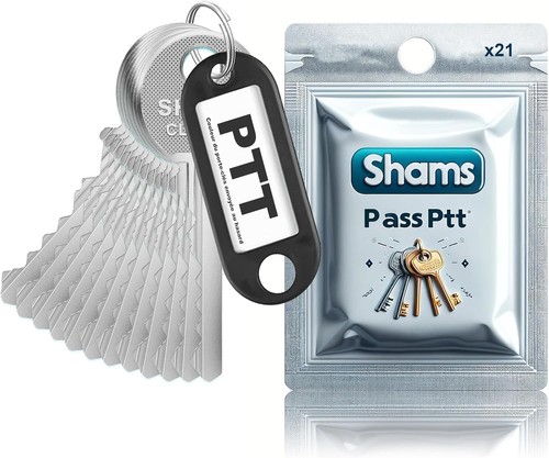 Trousseau clé pass ptt - 21,
