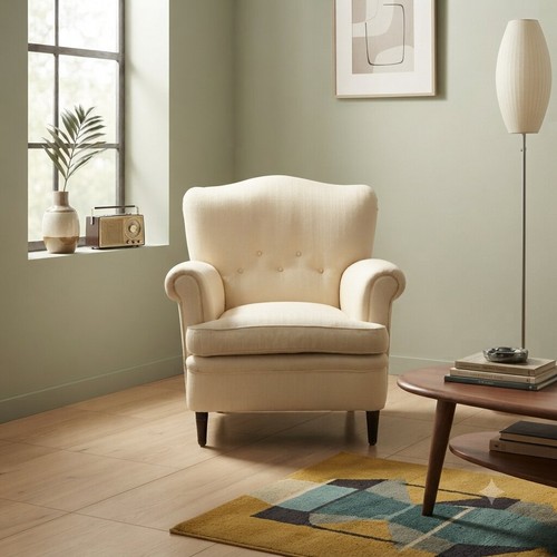 Fauteuil tissu italie - tissu,
