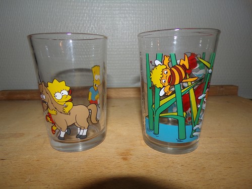 Ancien verre a moutarde - ancien,