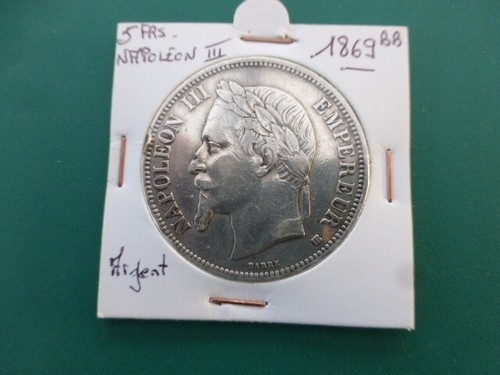 Francs argent napoléon - 5,