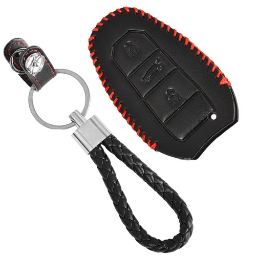 Coque cuir avec porte clés - en,